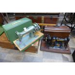 A Jones sewing machine and another