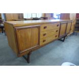 A teak sideboard