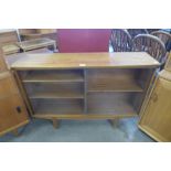 A teak bookcase