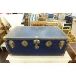 An early 20th Century steamer trunk