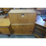 A teak bureau