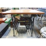 A Frister & Rossman cast iron based table