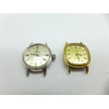 Two lady's Omega wristwatches