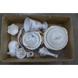 Two Noritake dishes, other decorative china and dinnerware**PLEASE NOTE THIS LOT IS NOT ELIGIBLE FOR