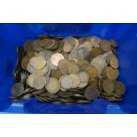 A collection of copper coins, 8.9kg