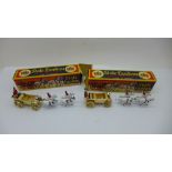 Two Qualitoy Benbros miniature State Landau models, boxed