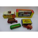 A Dinky Toys 113 MGB Sports Car, boxed, a/f damage to windscreen, a Corgi Pontiac Firebird 343,