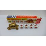 Two Zebra Toys miniature Royal Coach models, boxed