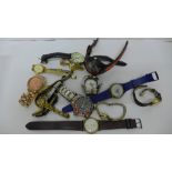 Wristwatches including Swatch, Rotary, Bulova, etc.
