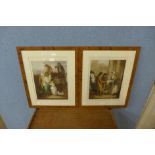 A pair of Cries of London, framed mezzotints