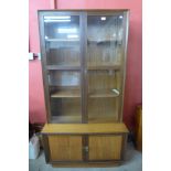 A Turnidge teak bookcase