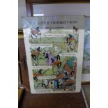 A vintage children's plaque The Little Crooked Man, by Arthur Mees