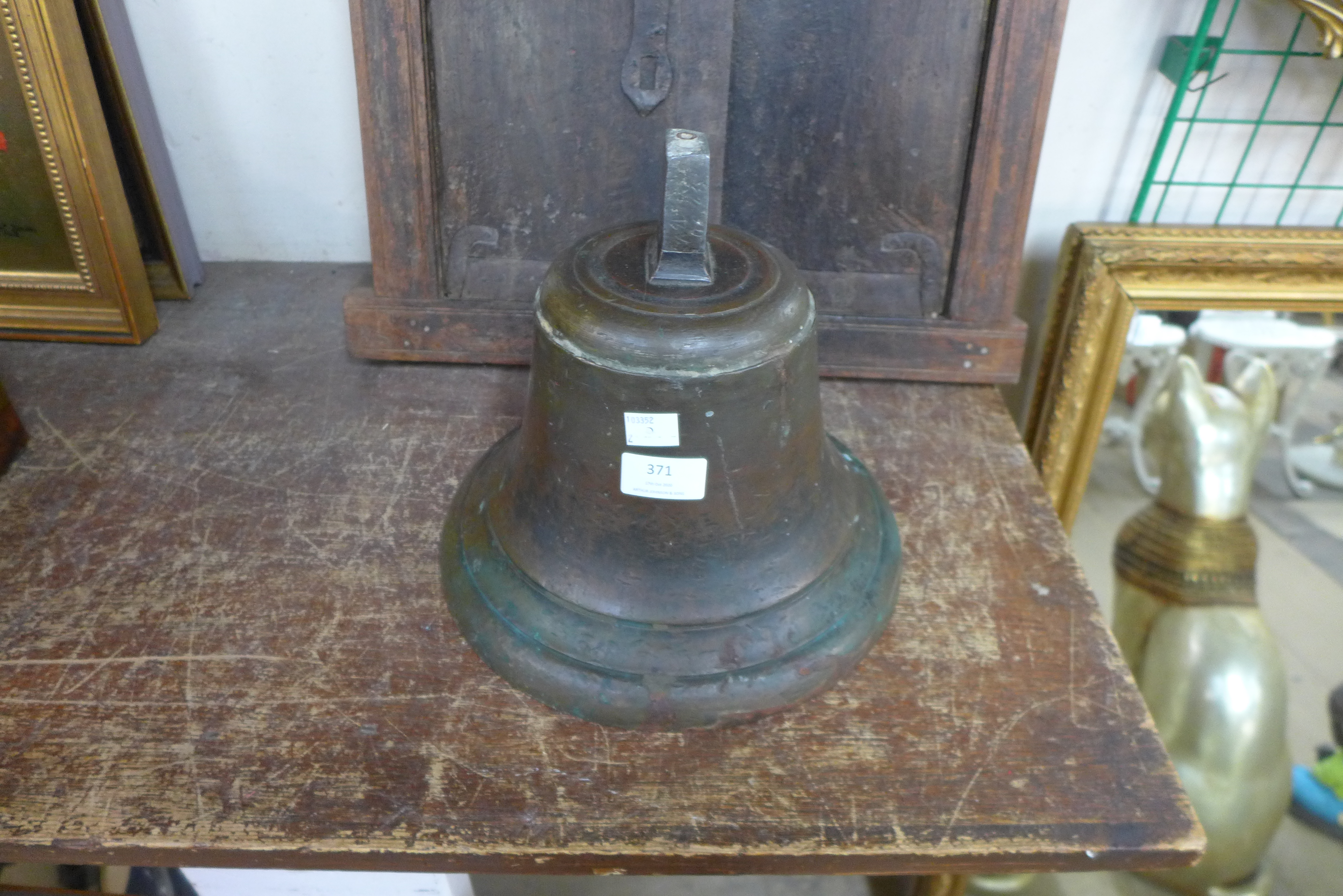 A bronze bell