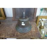 A bronze bell