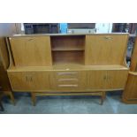 A G-Plan teak highboard