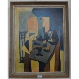A Pablo Picasso print, 56cms x 42cms, framed