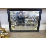 A Dunville & Co whiskey Special Liqueur advertising mirror