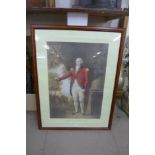 A large print of Henry Callender Esq., framed