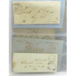 Stamps; French postal history collection, pre-stamp onwards, including some colonies (51)