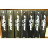 The Official Star Wars Fact File in seven binders