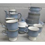 Denby Castille Blue dinnerwares **PLEASE NOTE THIS LOT IS NOT ELIGIBLE FOR POSTING AND PACKING**