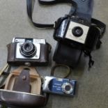 Three cameras