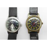 Two wristwatches, Mortima and one Japan made