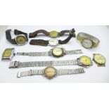 Wristwatches, a/f