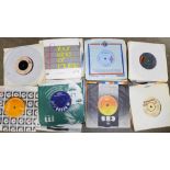 A collection of thirty-nine 45rpm 7" singles, 1950's to 1980's