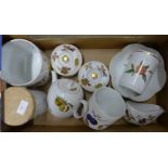 Royal Worcester Evesham cookwares, nine items in total **PLEASE NOTE THIS LOT IS NOT ELIGIBLE FOR