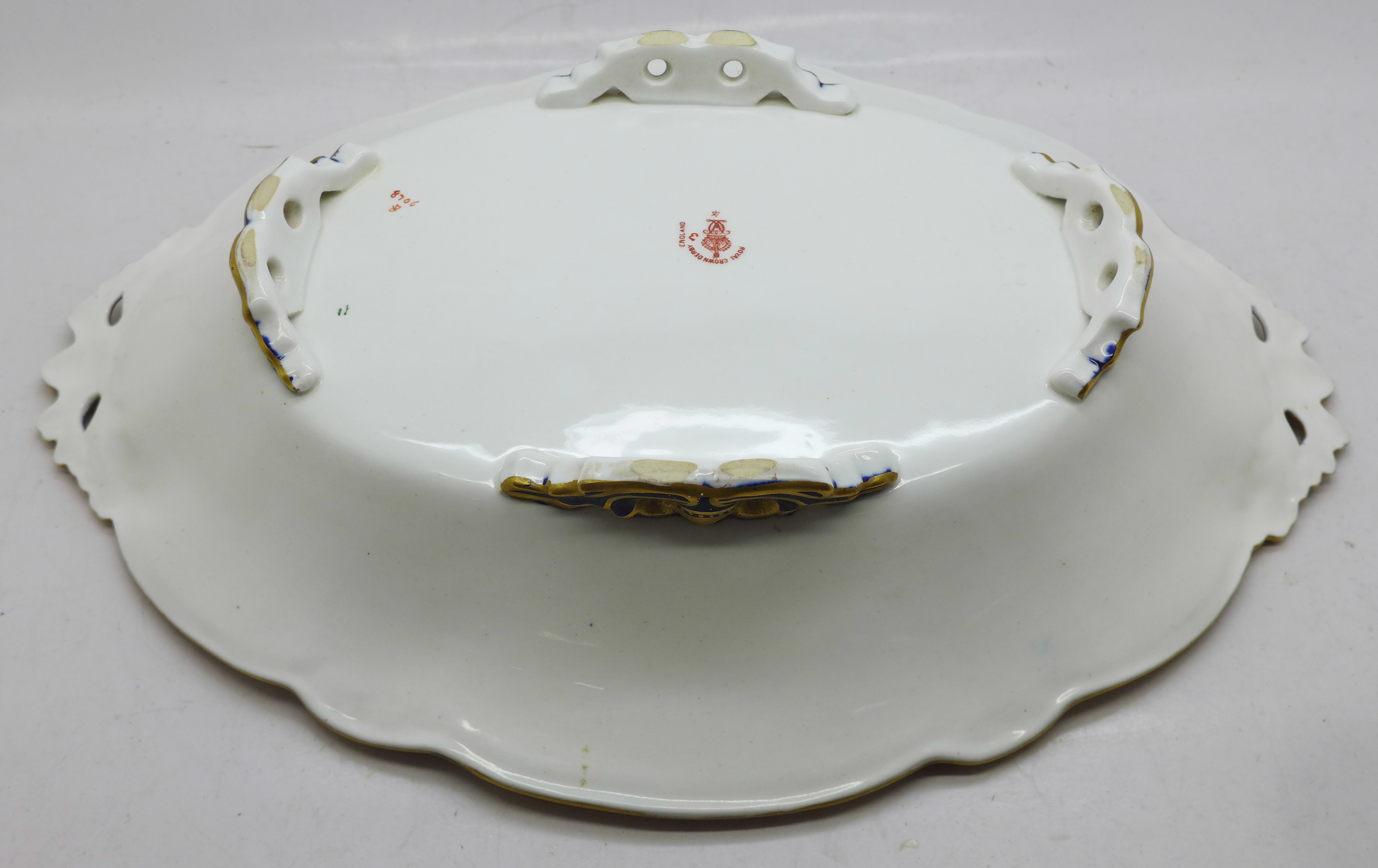 A Royal Crown Derby Imari dish, 29.5cm - Image 3 of 3