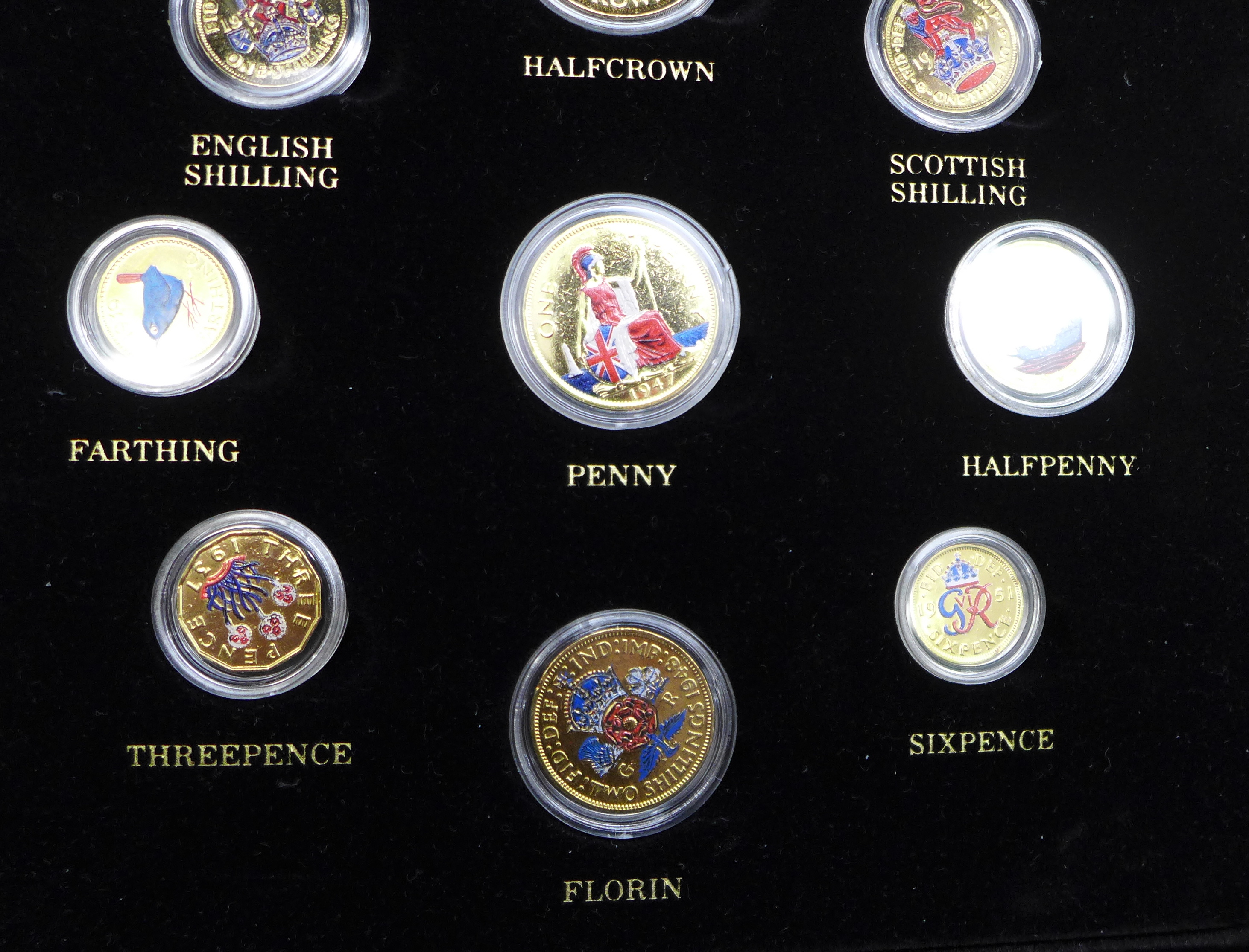 The changing face of British coinage, a set of The Emblem series decimals of Elizabeth II and a - Bild 3 aus 7