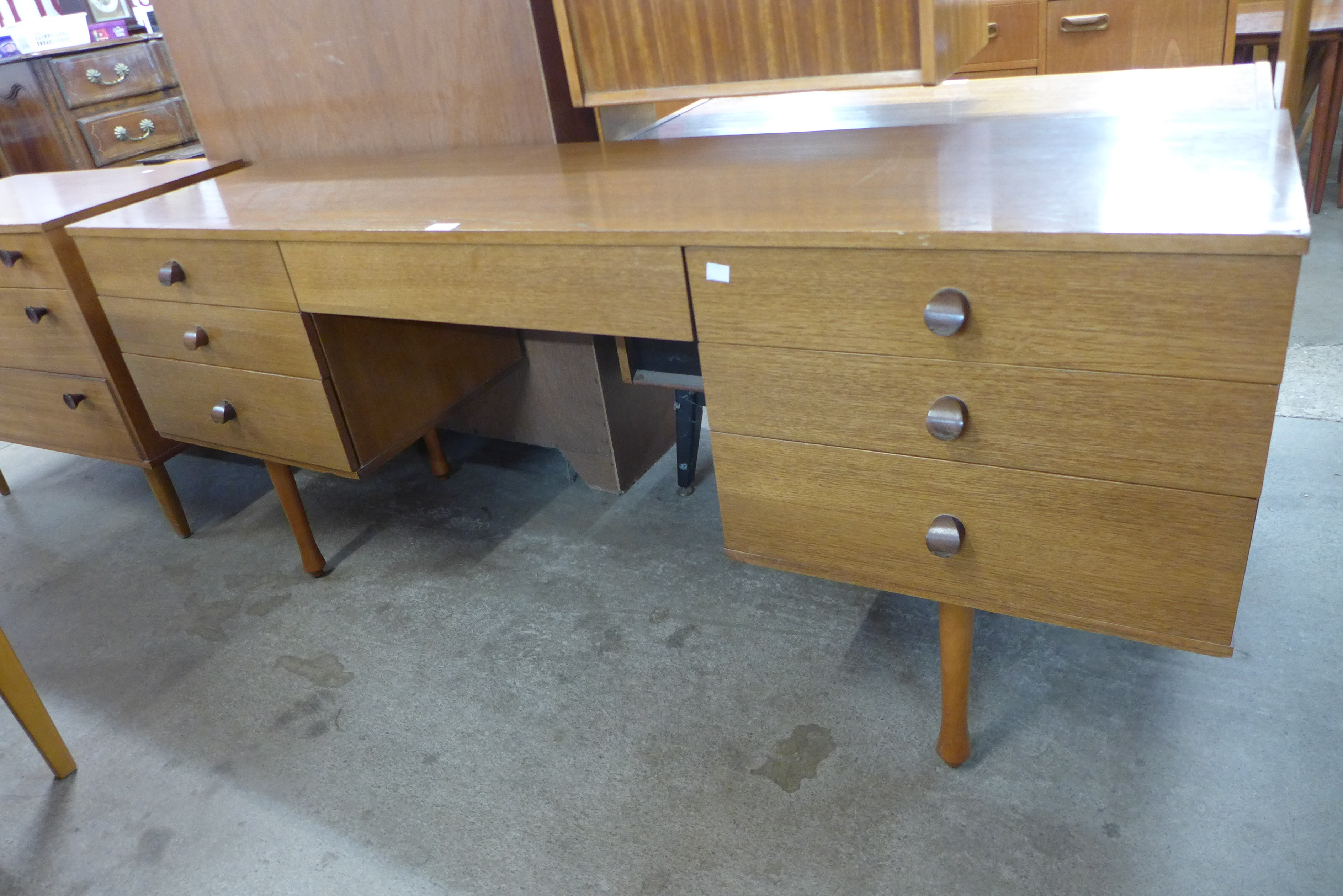 An Avalon teak desk