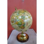 A Replogle 9" diameter World Classic Series globe