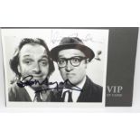 The Young Ones photograph signed by Rik Mayall and Adrian Edmondson