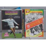 1980's football programmes