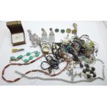 Silver and other costume jewellery