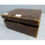 A Victorian jewellery box, Turrill Maker, 52 New Bond St. label