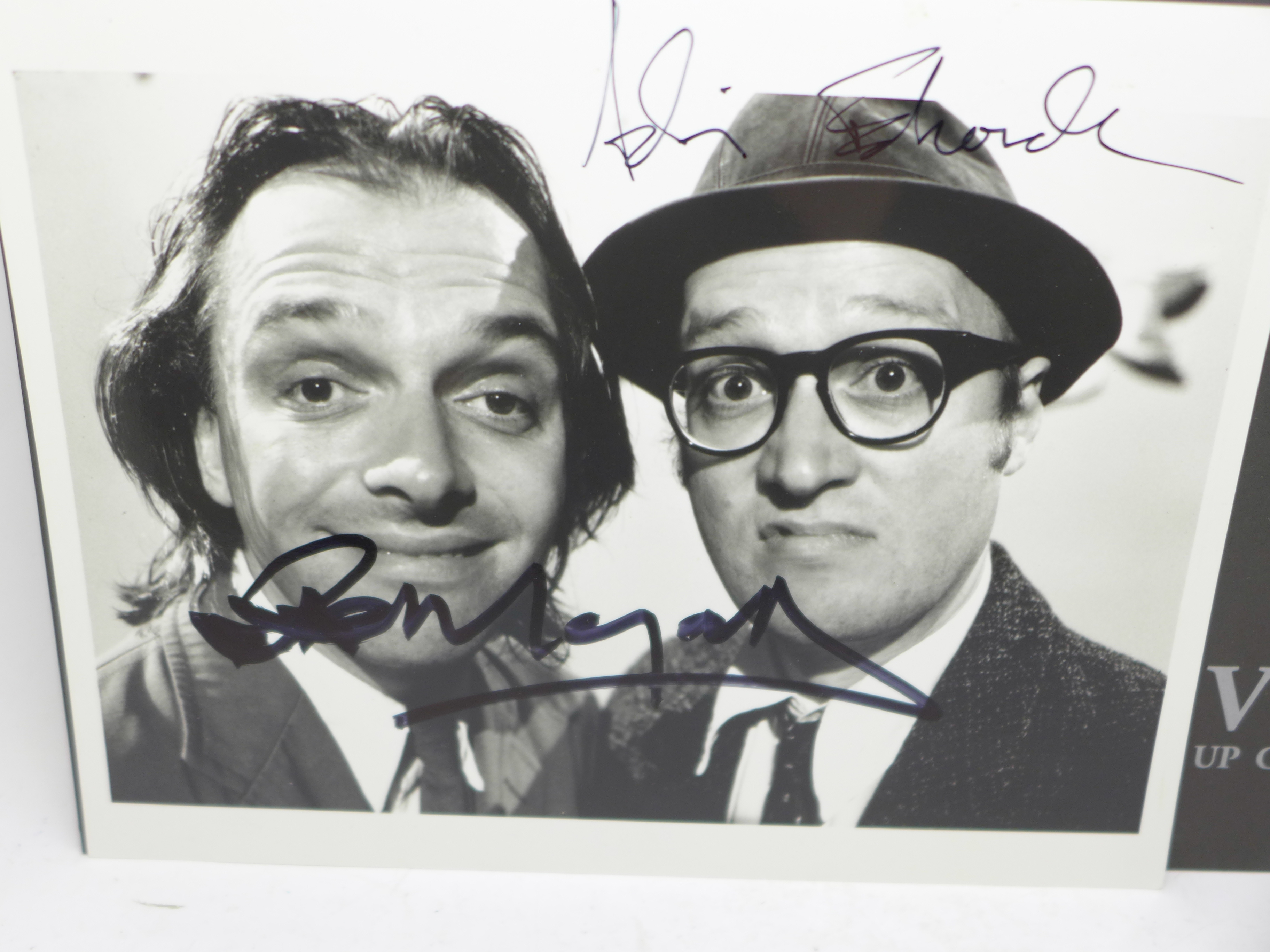 The Young Ones photograph signed by Rik Mayall and Adrian Edmondson - Image 2 of 2