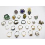 A collection of costume rings