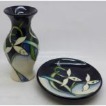 A Moorcroft Pottery vase, painted in the Twenty Winters pattern, designed by Nicola Slaney, shape