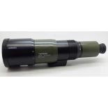 A Tamron zoom 20x-60x telescope (spotters scope)