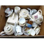 A collection of Victorian and Edwardian china
