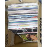 A box of LP records **PLEASE NOTE THIS LOT IS NOT ELIGIBLE FOR POSTING AND PACKING**