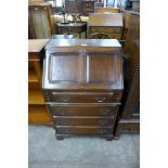 An oak bureau