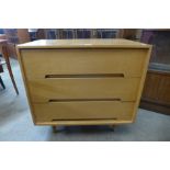 A Stag C-Range oak chest of drawers, by John & Sylvia Reid