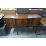 A Regency style mahogany sideboard