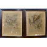 A set of six signed Cecil Aldin arts proof prints, Fine Art Trade Guild blind stamps to margin, 44 x