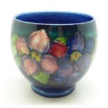 A Moorcroft clematis vase, 112mm