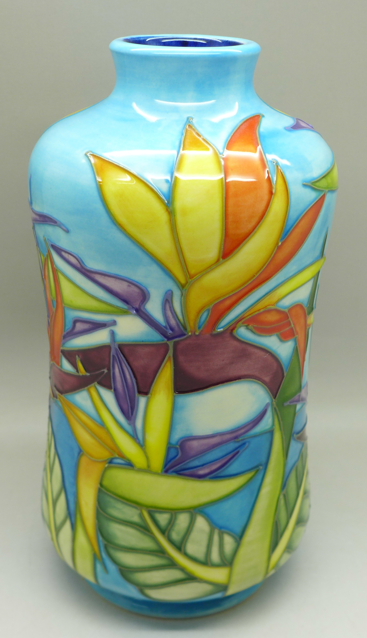 A Moorcroft California design vase, 1998, KDM, 21cm - Image 3 of 7